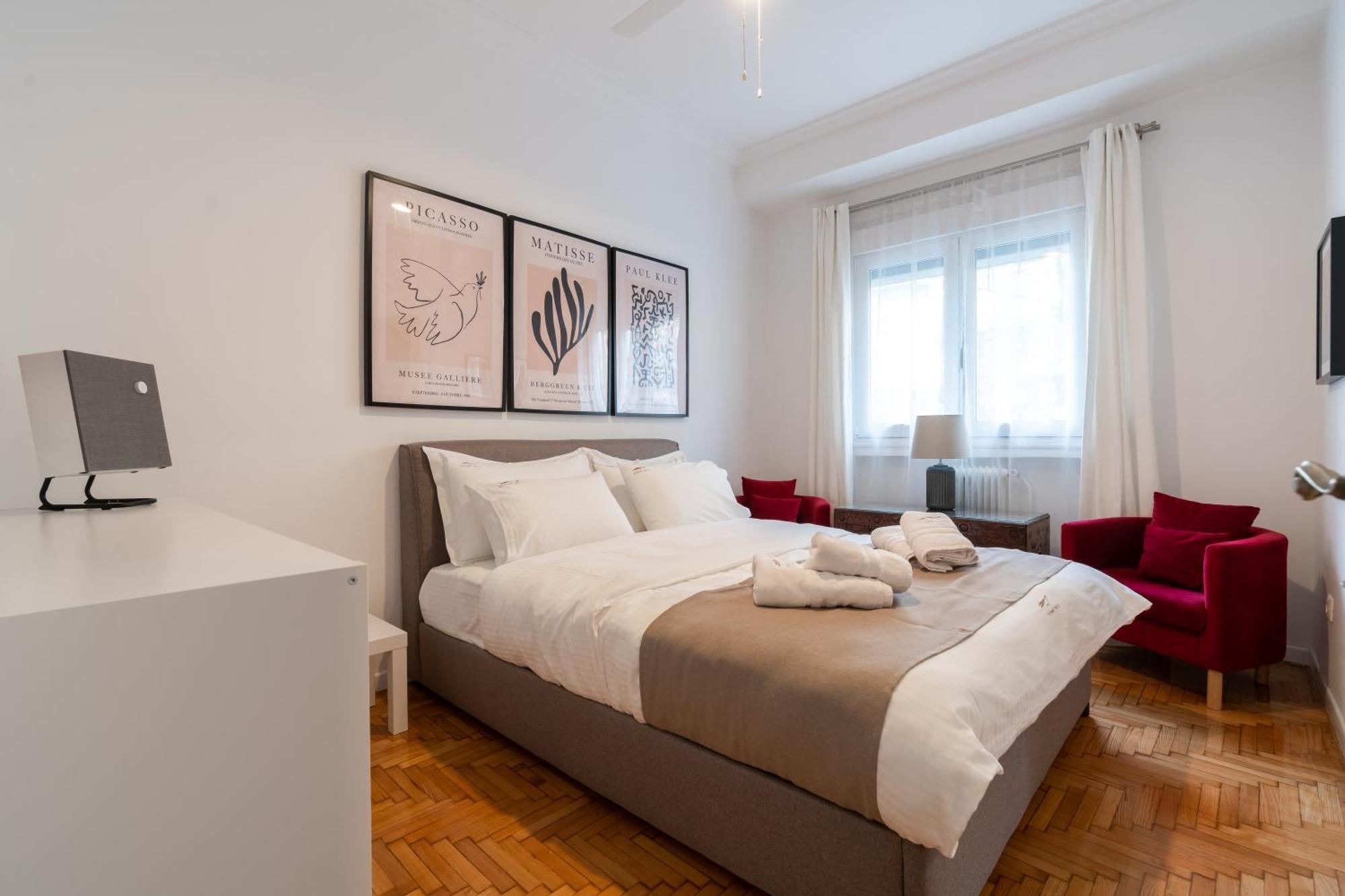 Apartment Artistic Elegance In Athens-pagrati
