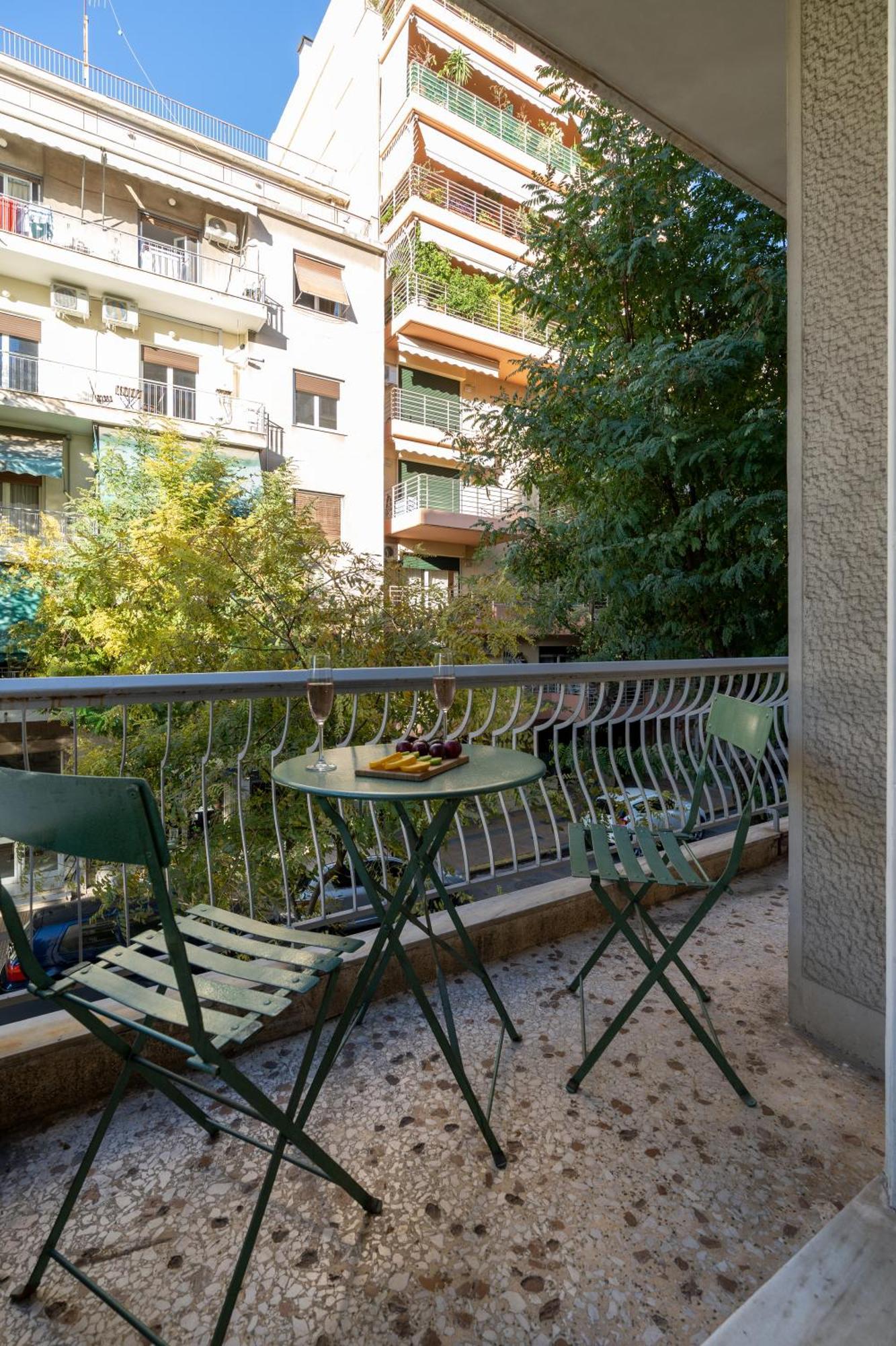 Apartment Artistic Elegance In Athens-pagrati Athens